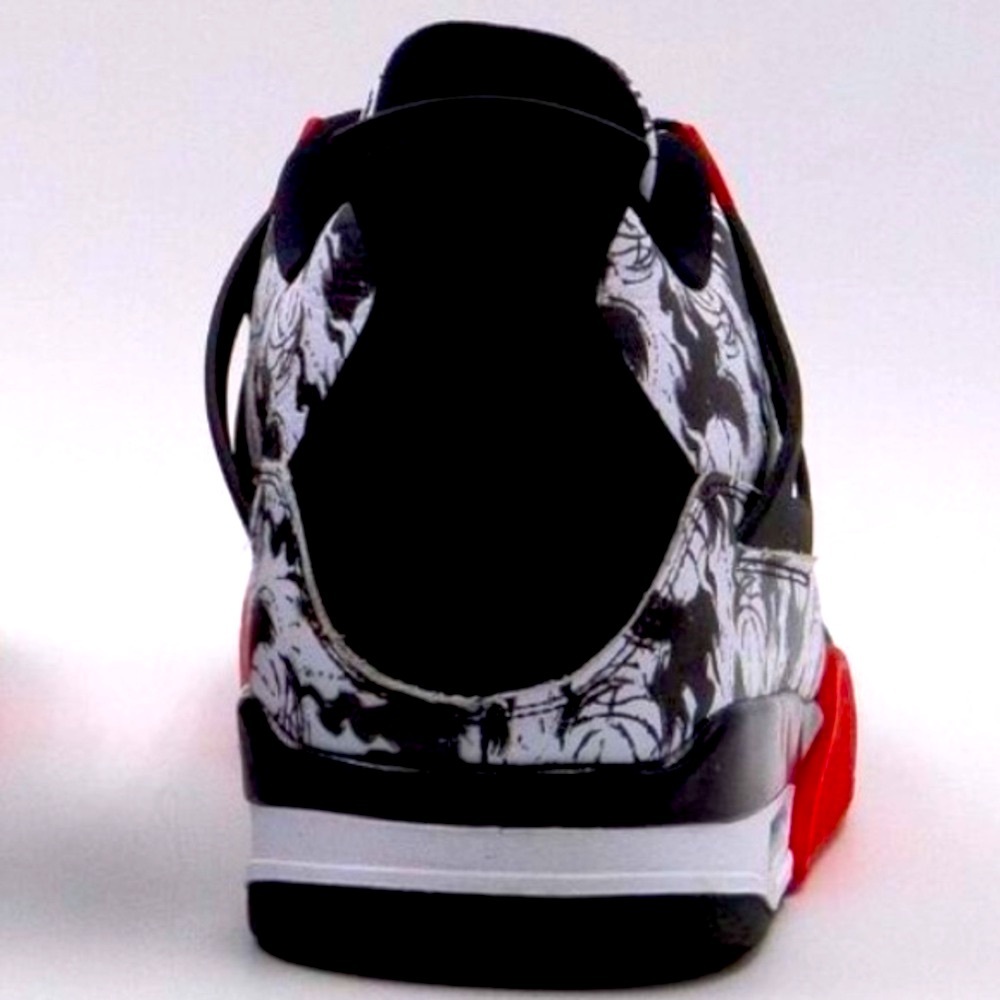 JORDAN 4 Retro “Tattoo” (2018). Sz. 13M (VNDS) **EUC** - Picture 6 of 7